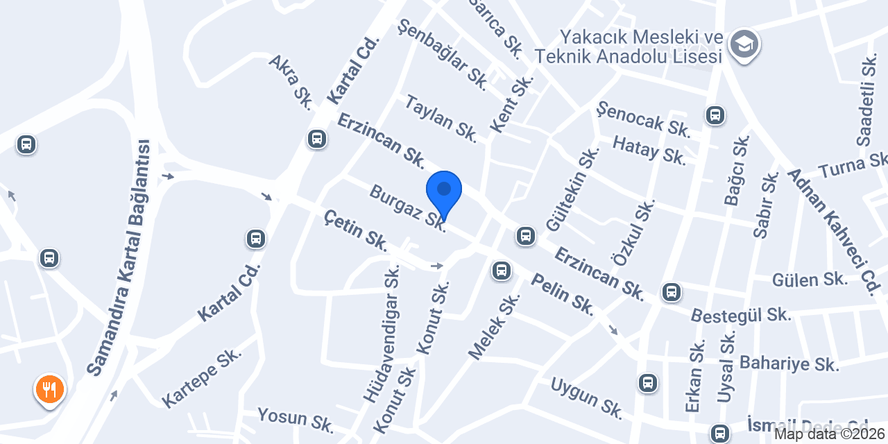DHL eCommerce - Yakacık Şubesi konumu