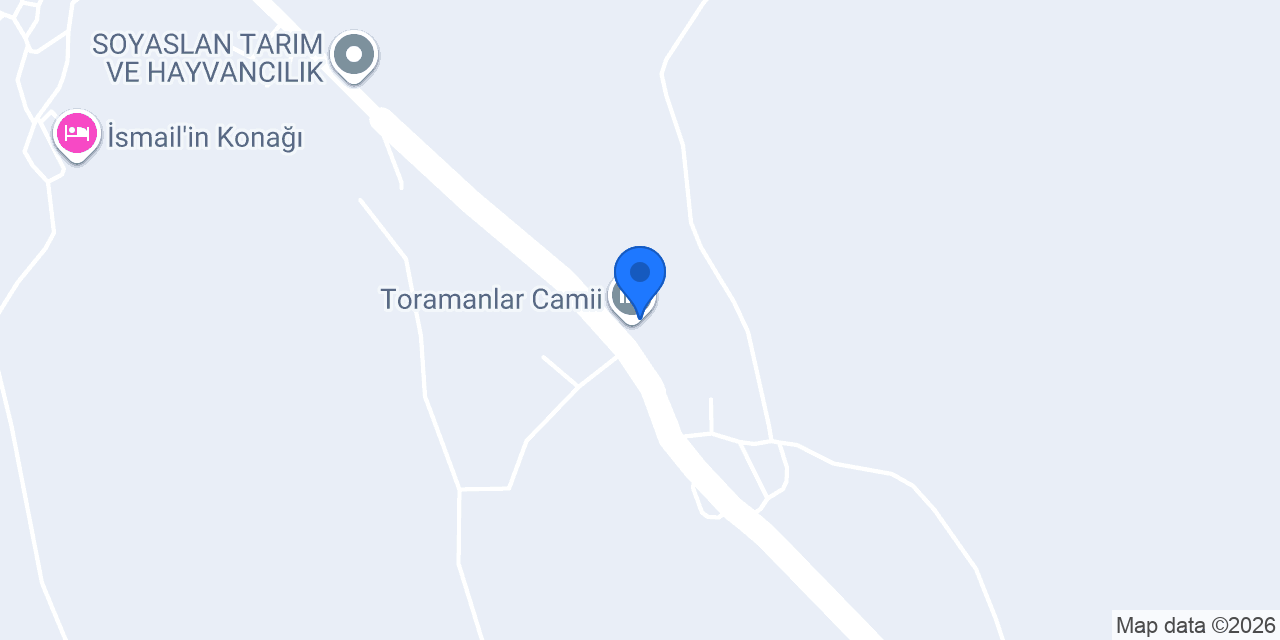 Toramanlar Camii konumu