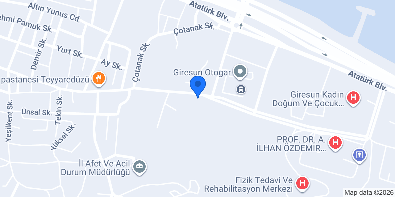 Teyyaredüzü Ortaokulu konumu