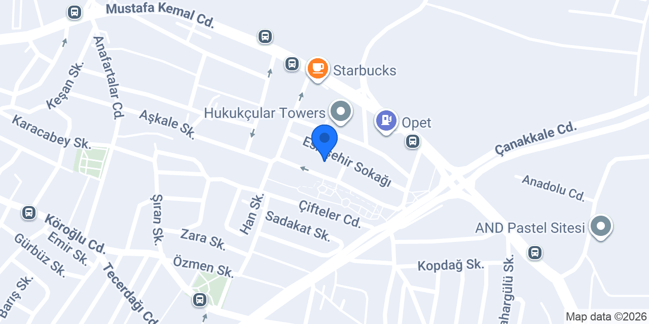 CELSE HUKUK BÜROSU konumu