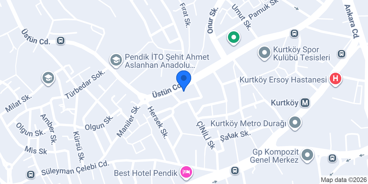 Kurtköy Süt konumu