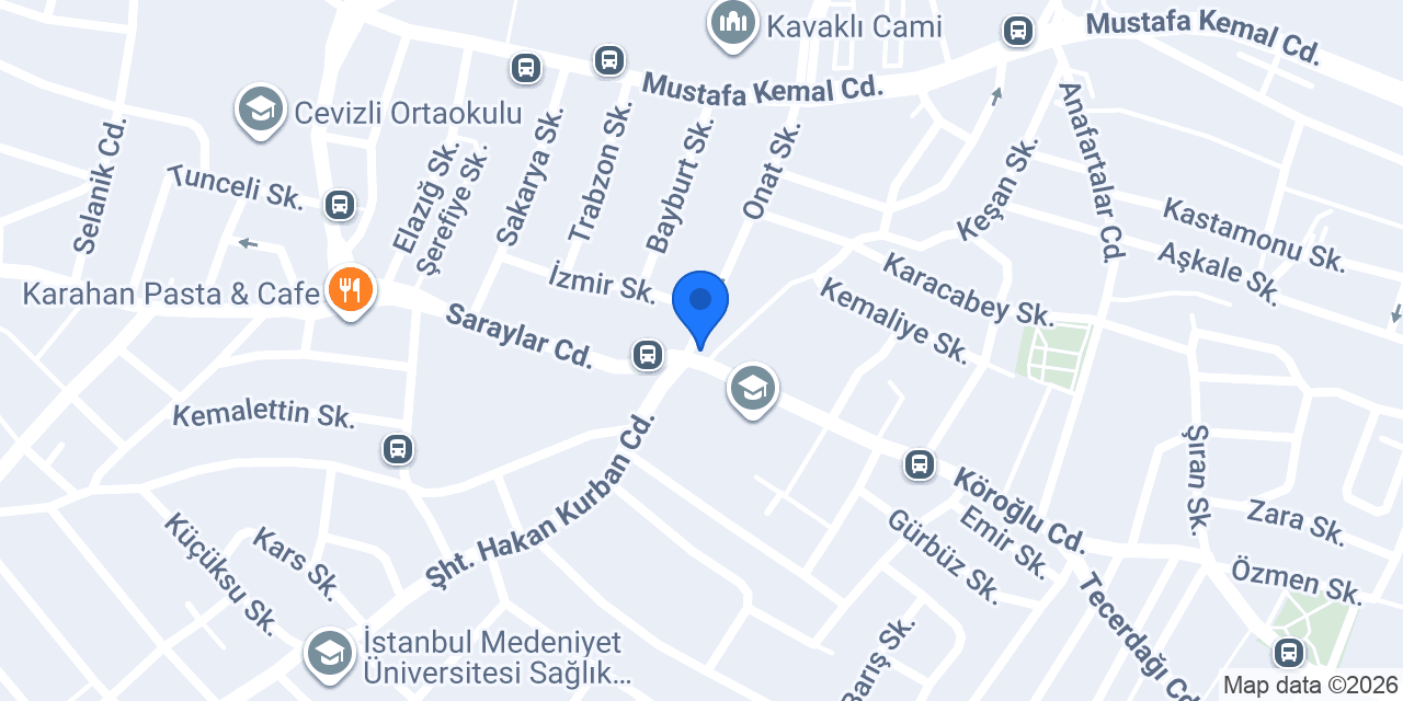 Hasbahçe Cafe Pasta Börek Salonu konumu