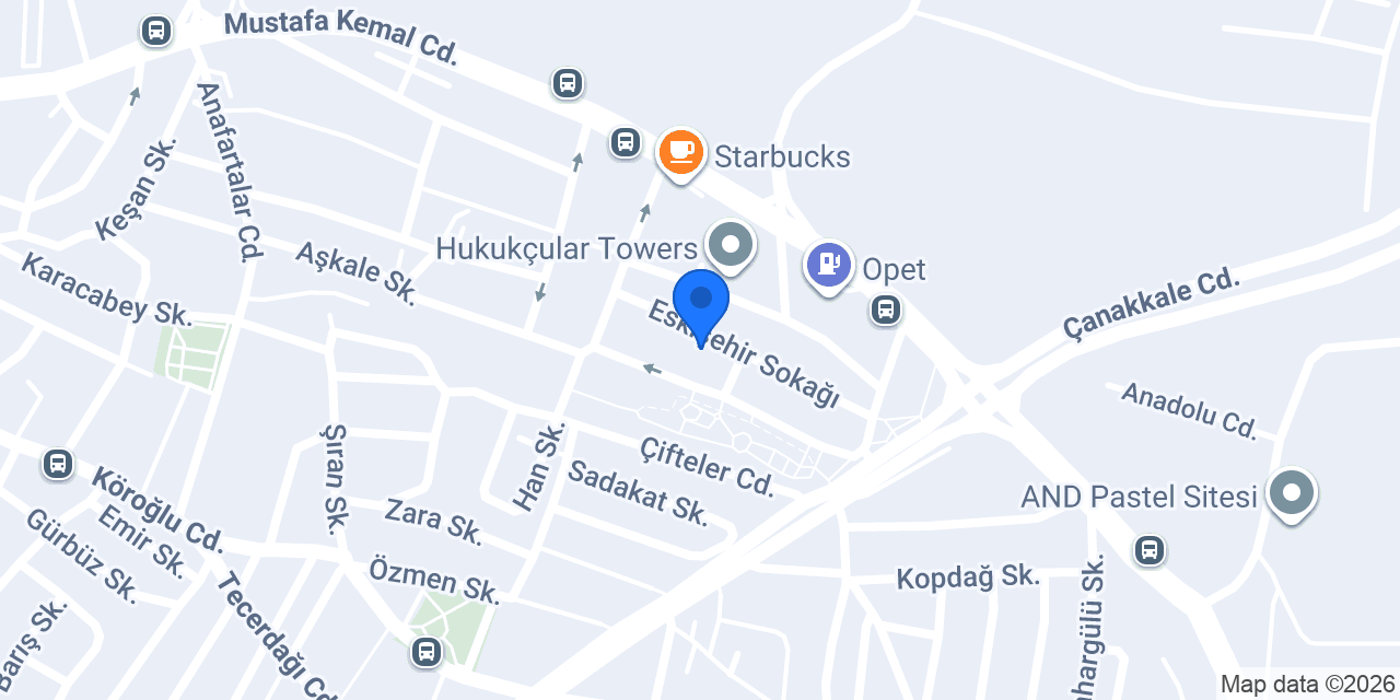 Beykoz Hukuk Bürosu konumu