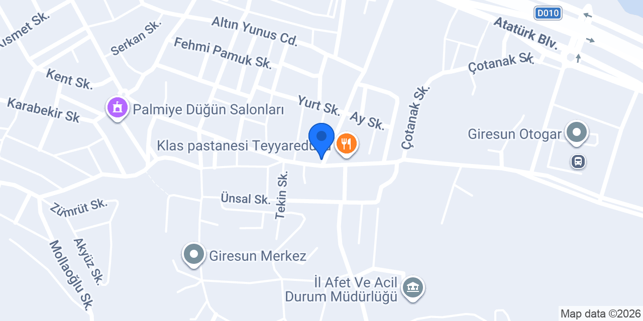 Çiçek Kasabı konumu