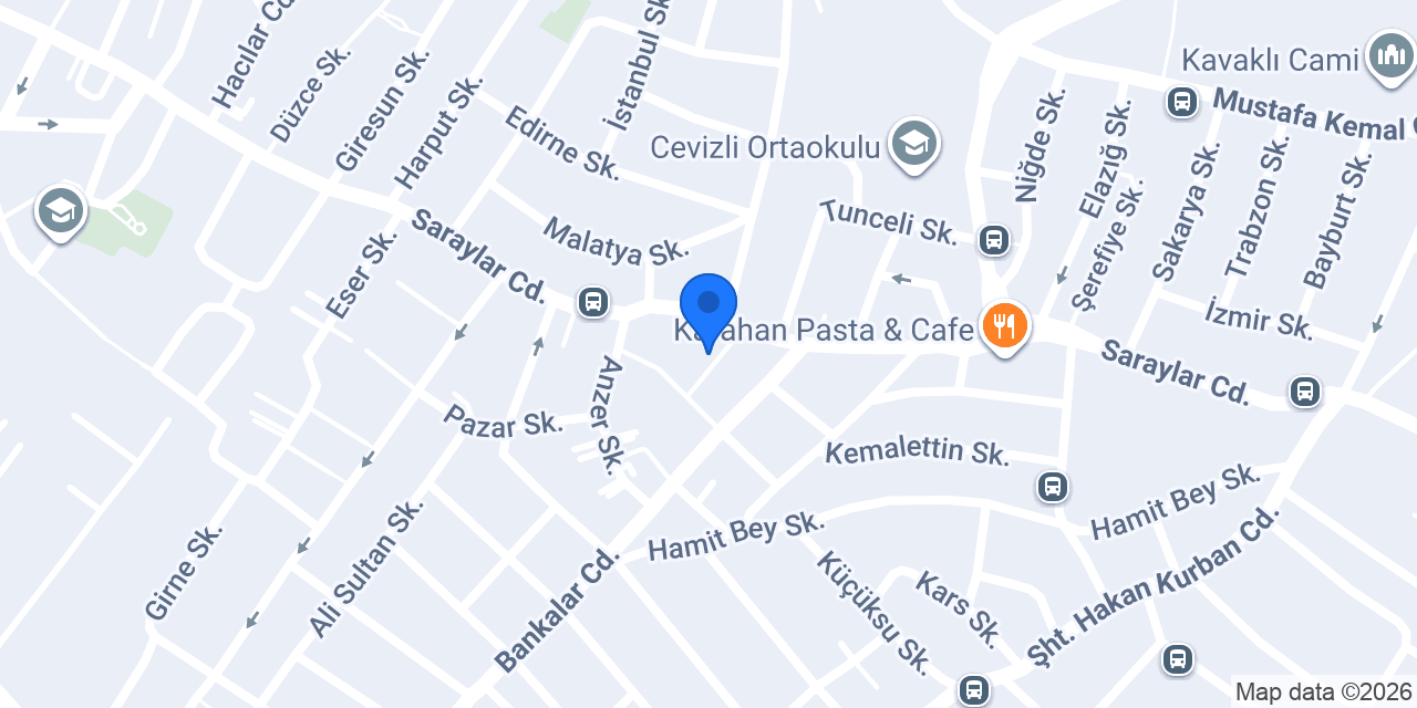 Uzm. Psk. Hüda Irmak konumu
