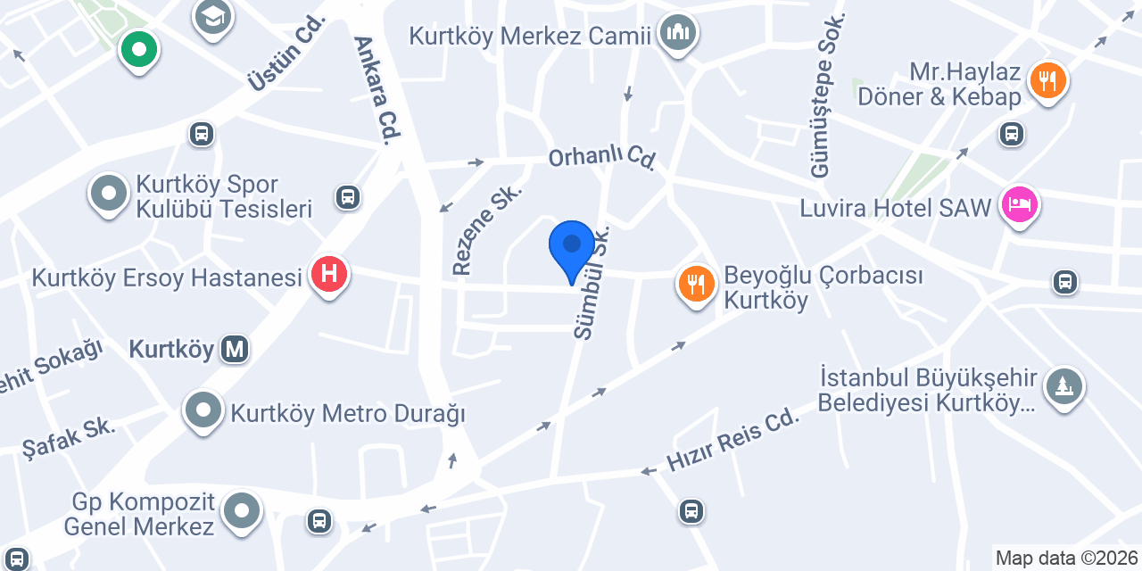 MEKTEP KURS ÖZEL DERS - Kurtköy konumu