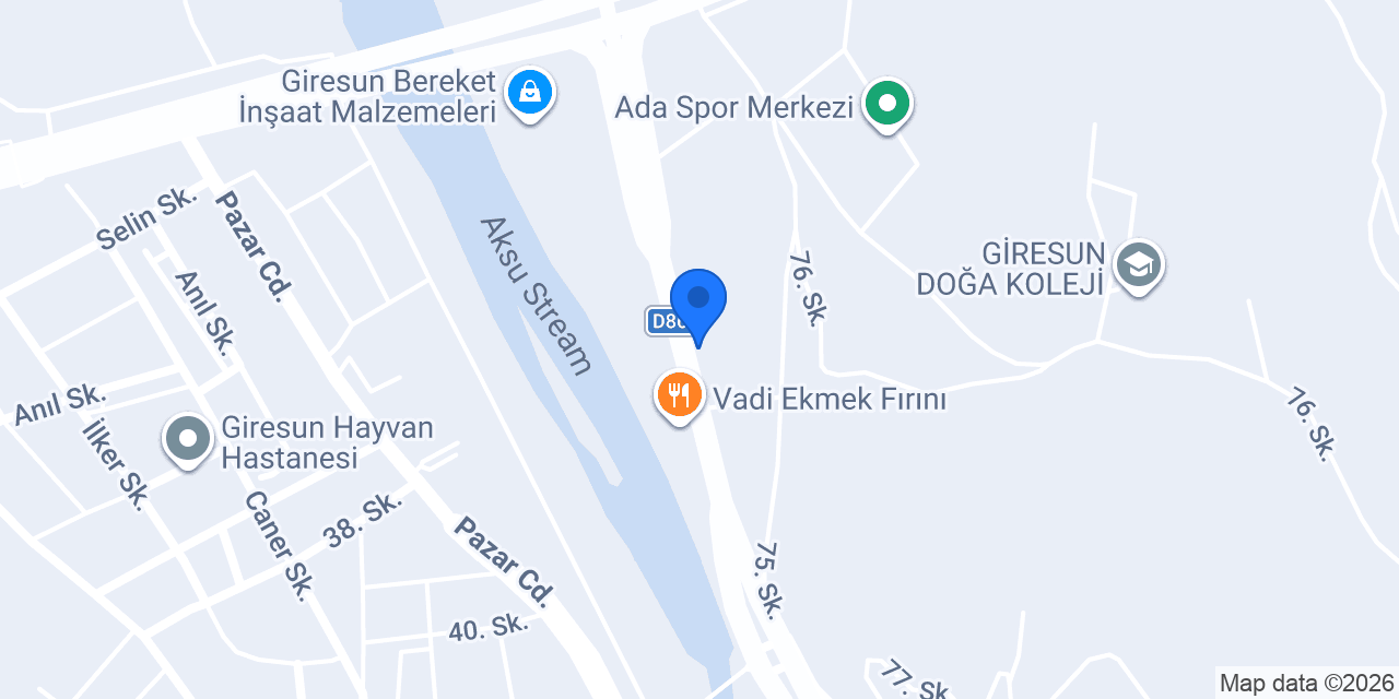 Gürses Yapı Sıhhi Tesisat konumu