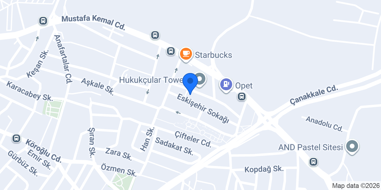 AV.ALİ FUAT SONİŞ konumu