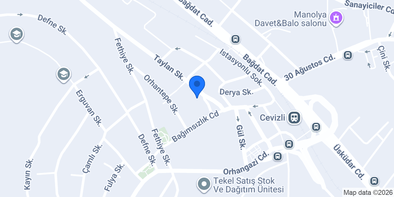 Özen yapı market konumu