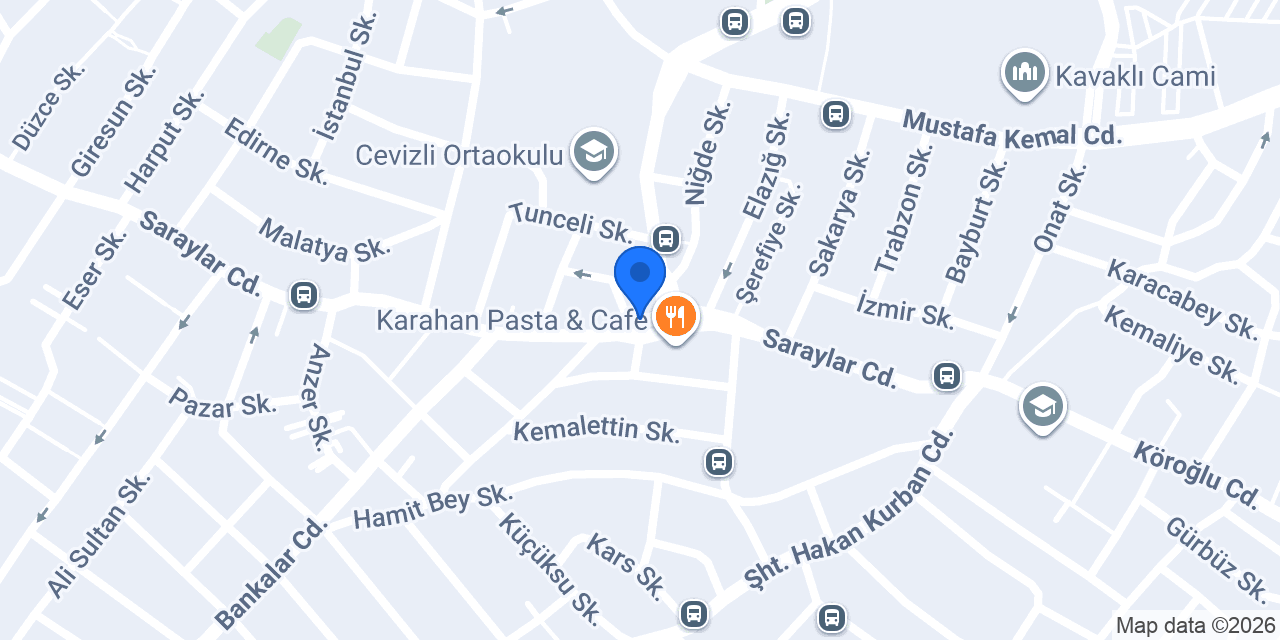 Çakır Balık Restaurant konumu