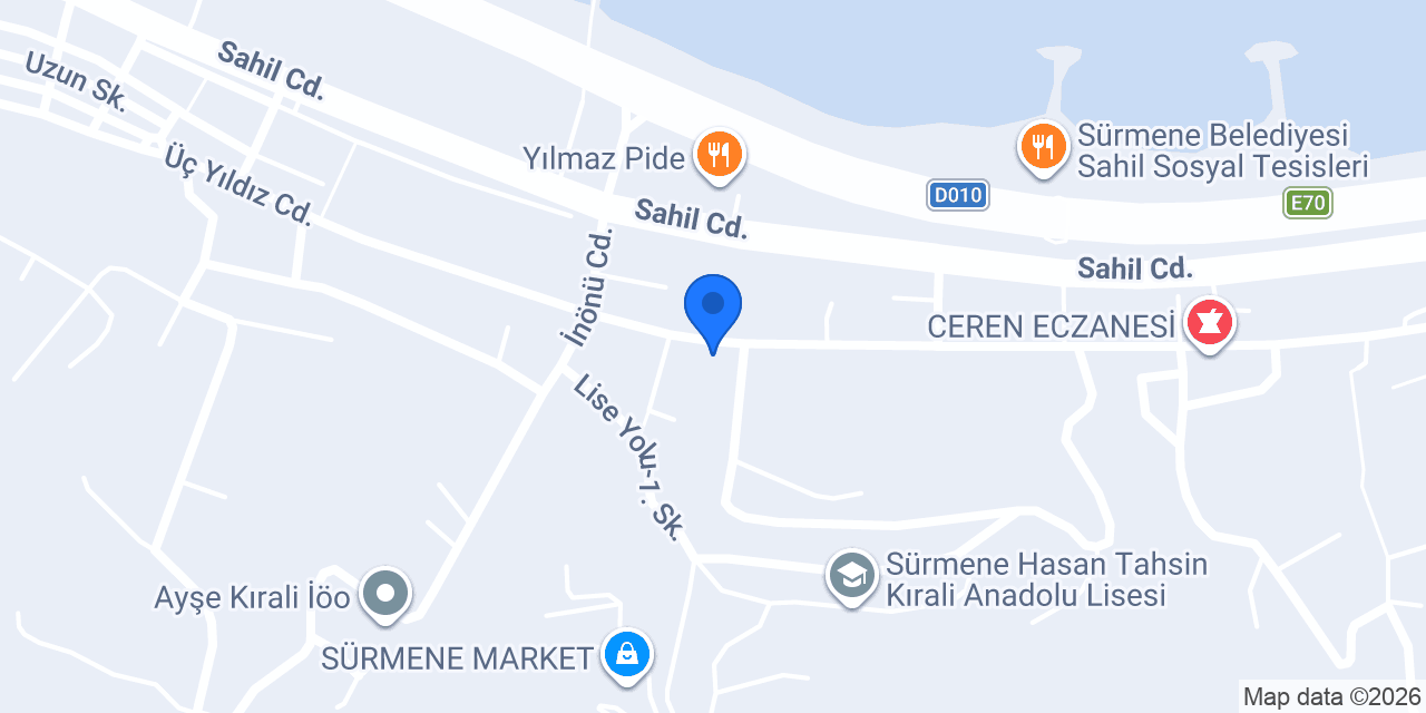 KUZEY YILDIZI CAFE konumu
