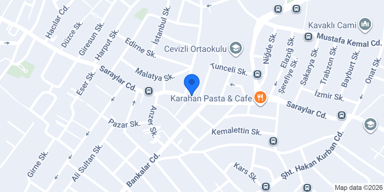 Semiz Et Kartal Şubesi Kasap konumu