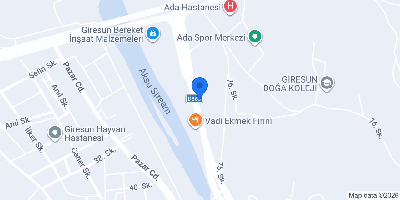 BAŞER TİCARET Pvc kapı ve Pencere Sistemleri konumu