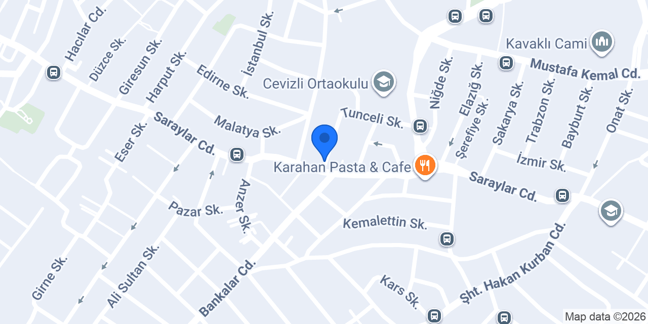 Karaca AVM 3 konumu