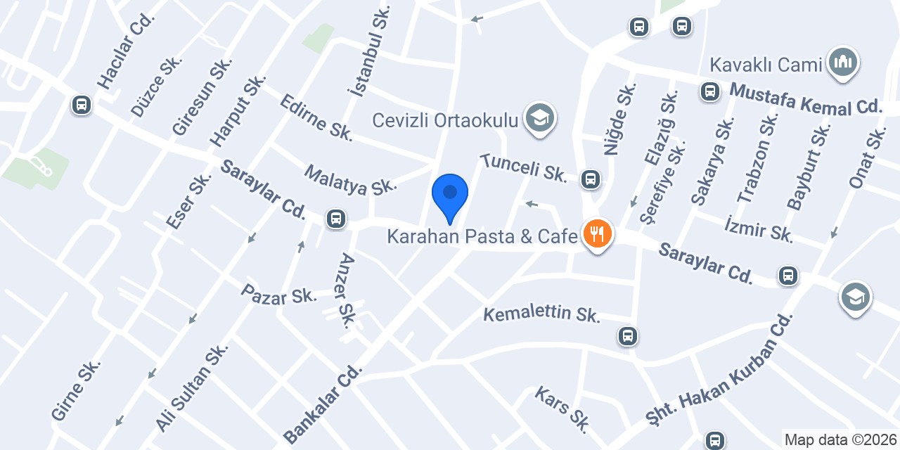 Engin Kuru Temizleme konumu