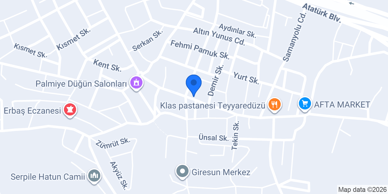 Harbiye döner konumu