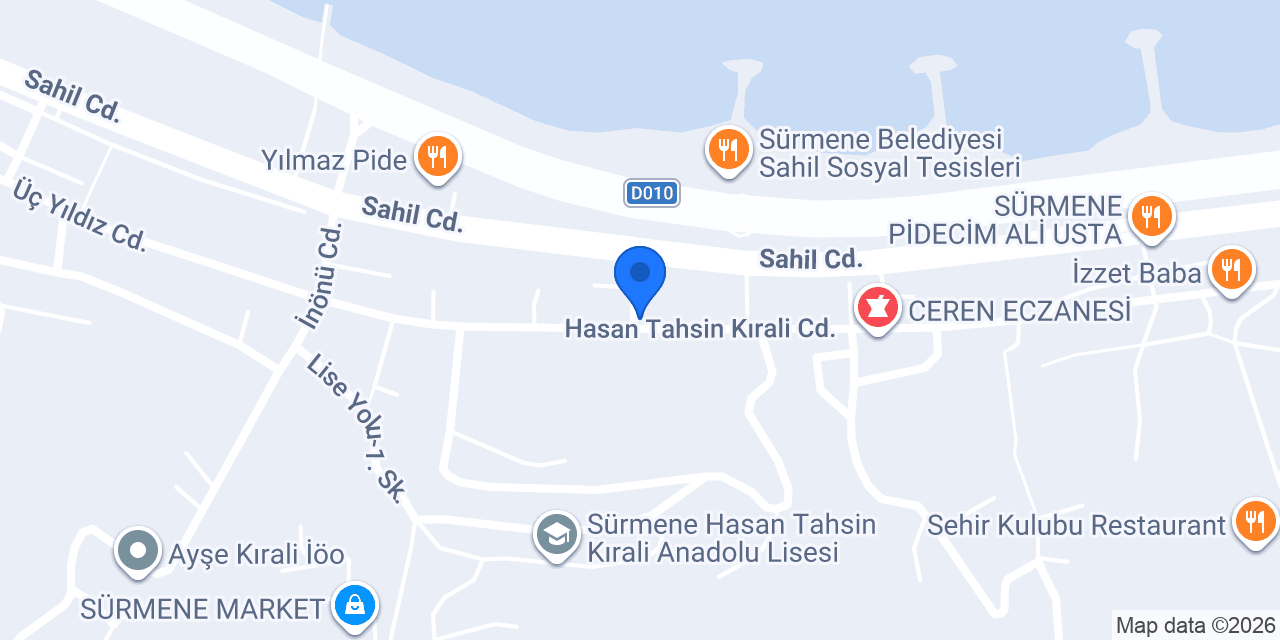 İŞKUR Sürmene konumu