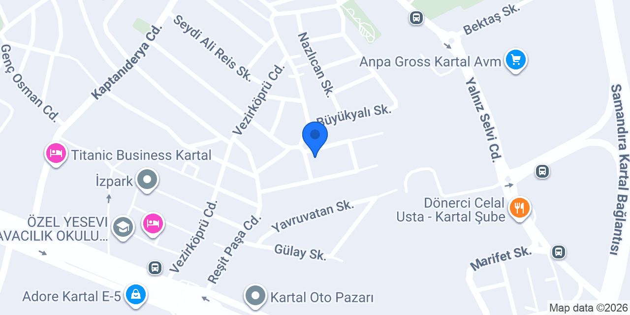 Tosun Celik İnş. San. Tic. Ltd. Şti konumu
