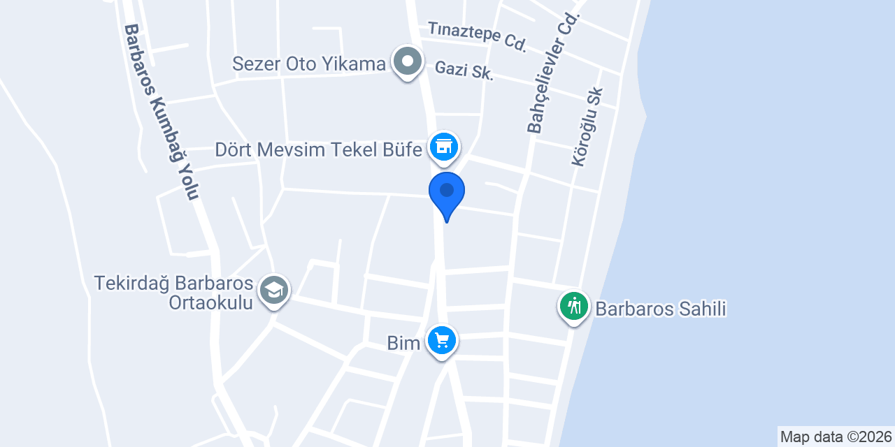 Bahçem park mobilya konumu