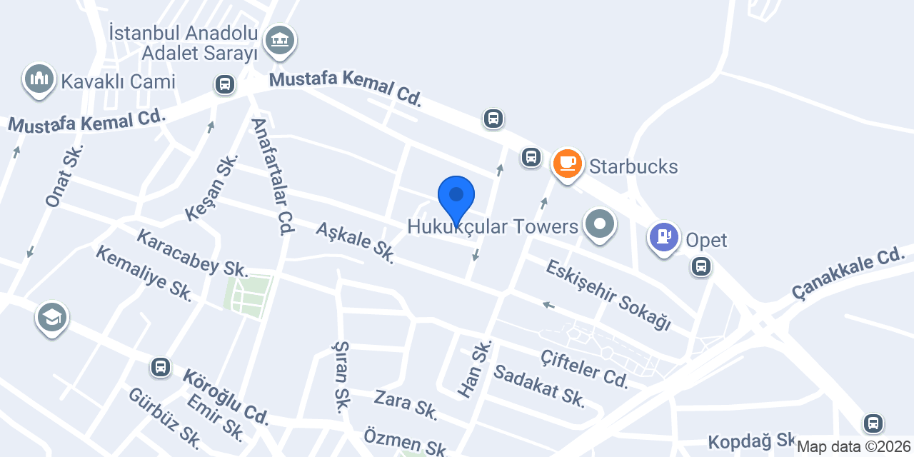 AYDEMİR LAW CONSULTANCY konumu