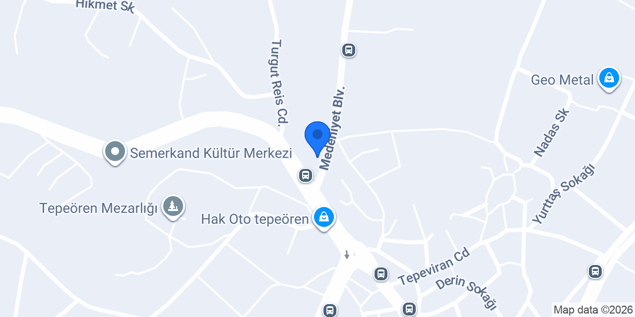 Atılım Ticaret - Beton ve Yapı Elemanları konumu