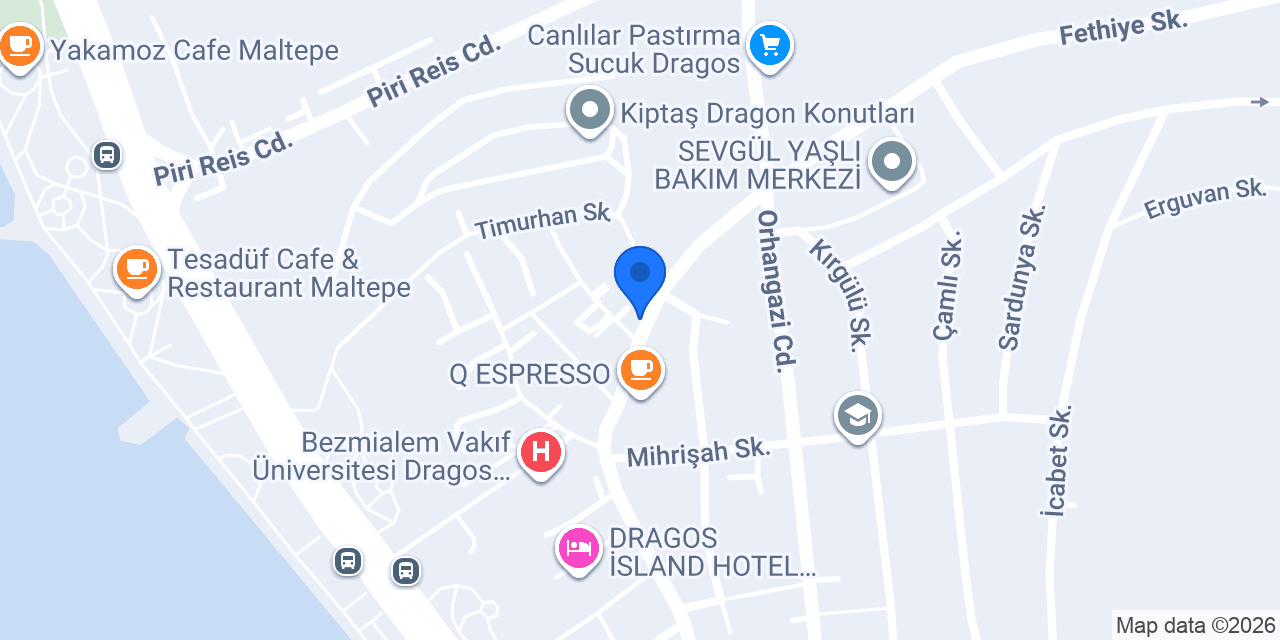 Adraga Veteriner Kliniği konumu
