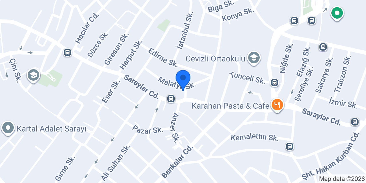 Diş Hekimi Basri Tunçer konumu
