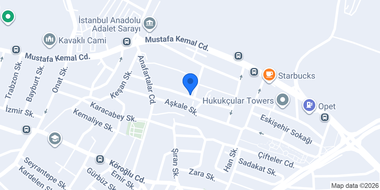 7tepe Asya Suite konumu