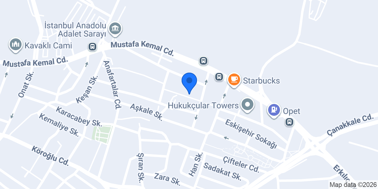 AVMADA HUKUK & DANIŞMANLIK konumu