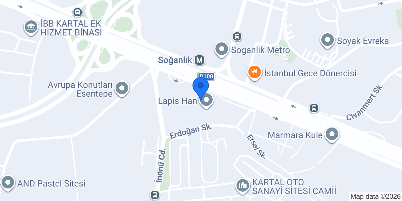 Alkon Prefabrik ve Çelik Yapı A.Ş. konumu