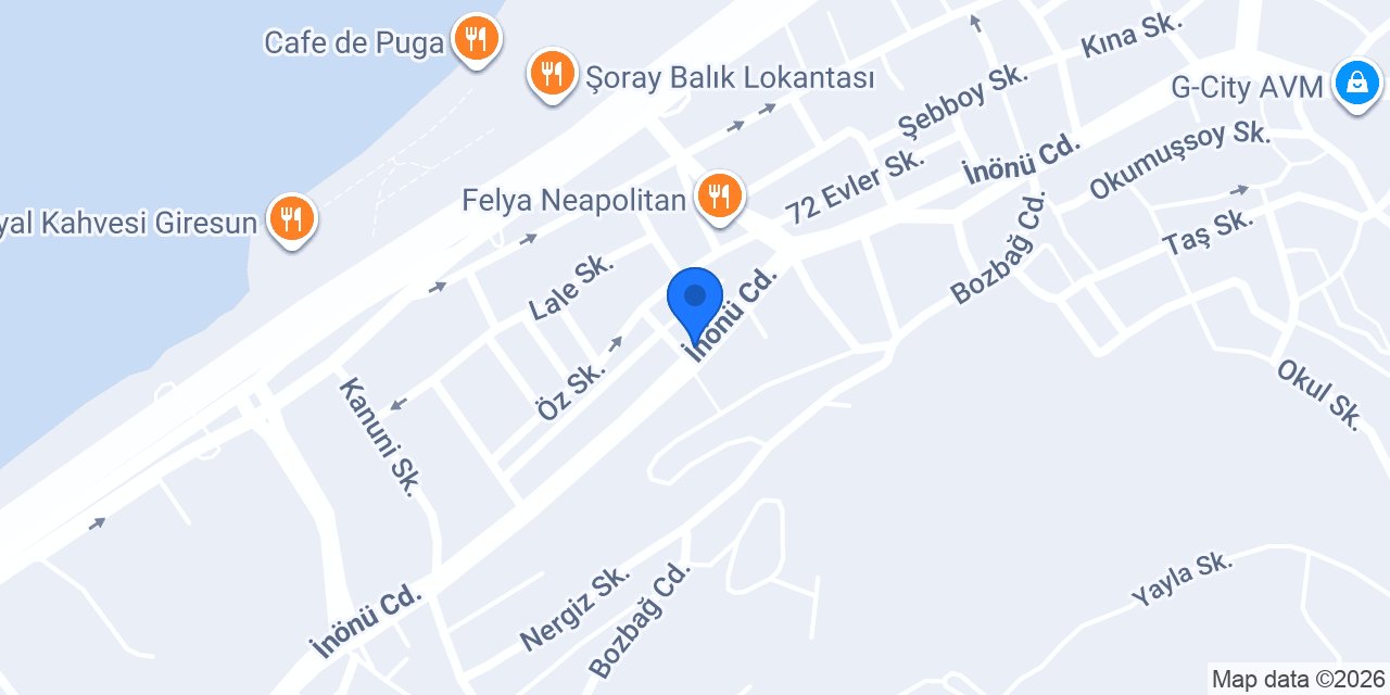 Eser Mobilya konumu
