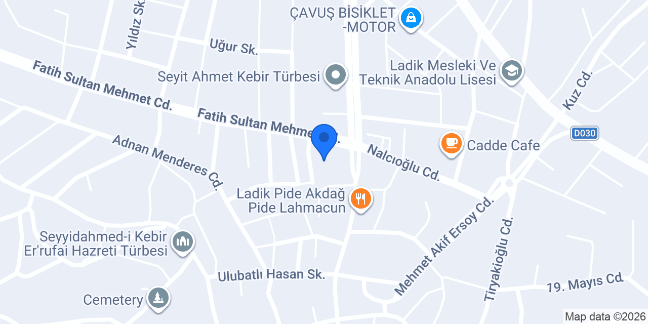 Atatürk İlkokulu konumu
