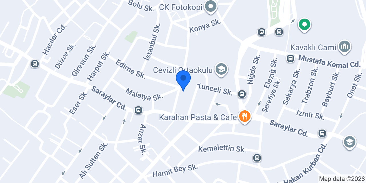 Gasttro Tekel Şarküteri konumu