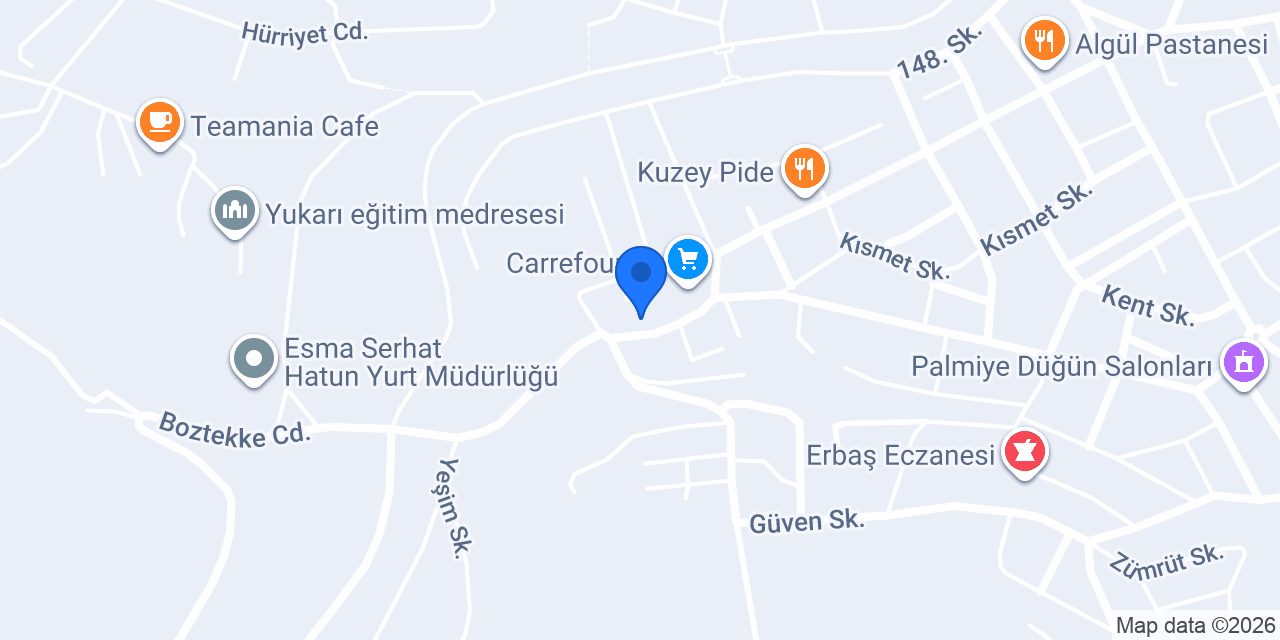 Efe Oto Aksesuar konumu