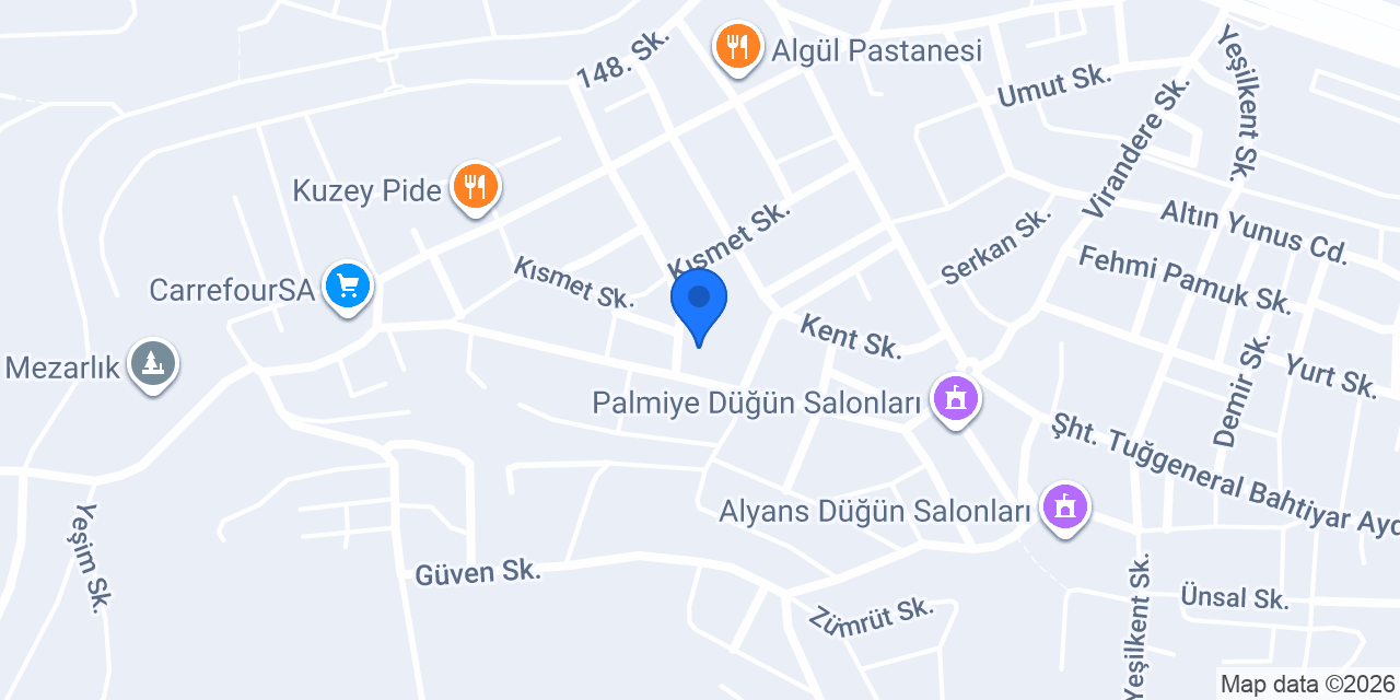 CAN-EM KURU TEMİZLEME konumu