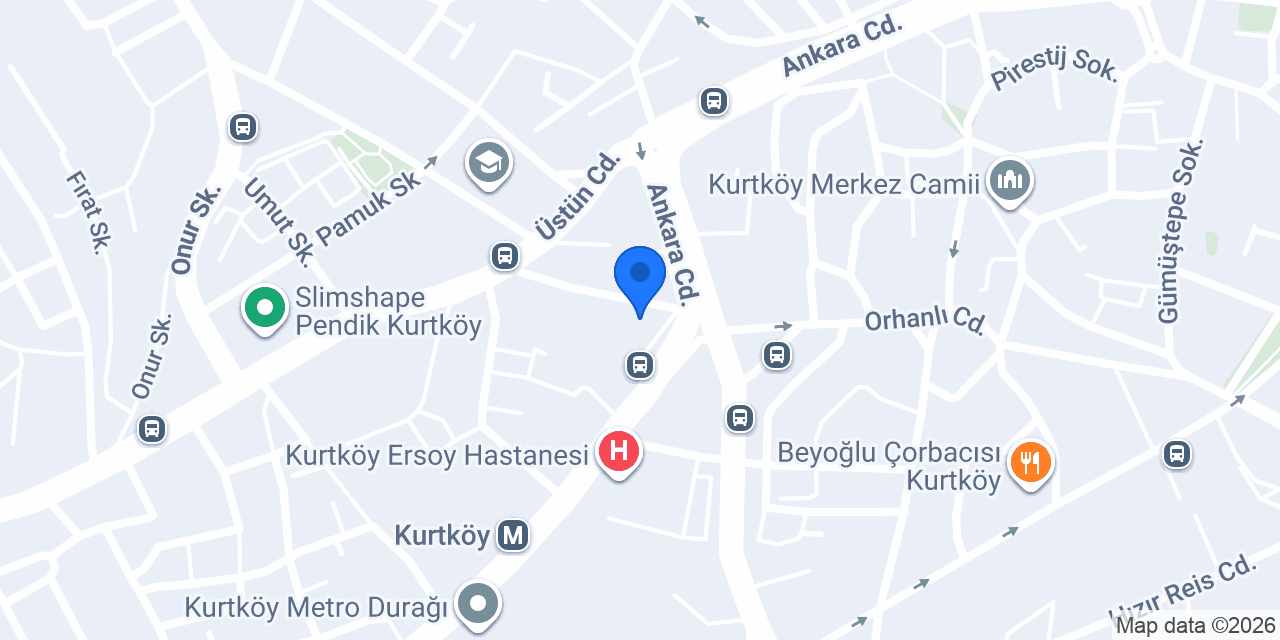 Kurtköy Muhtarlığı konumu