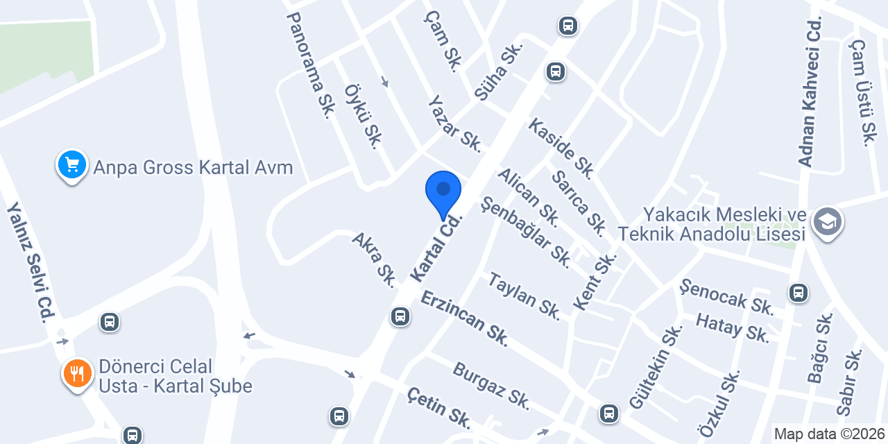 Cadde Eczanesi konumu