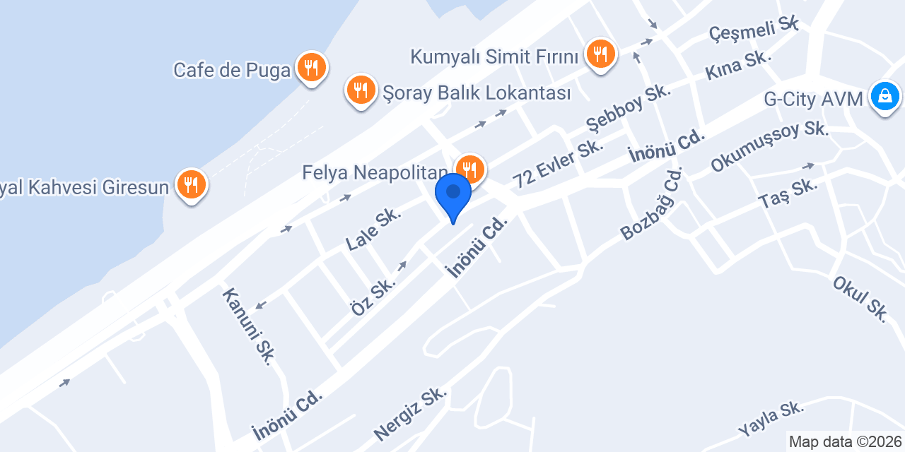Giresun Klima konumu