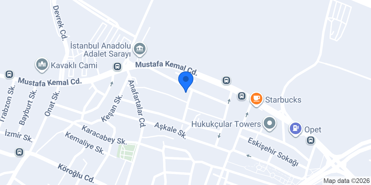 ASER LEGAL konumu