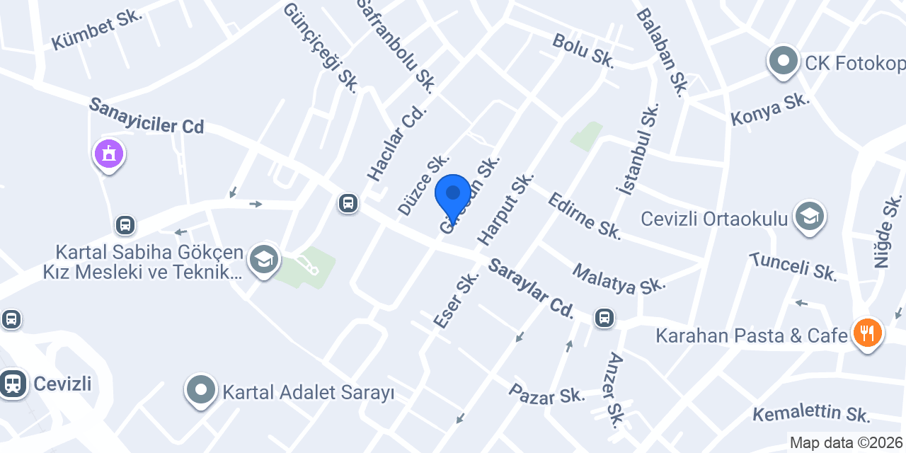 Kutsal Otomotiv konumu