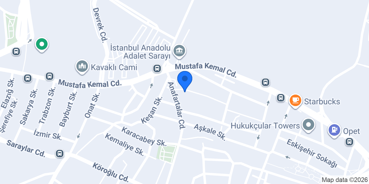 Arabulucu Avukat Süheyla Özel konumu