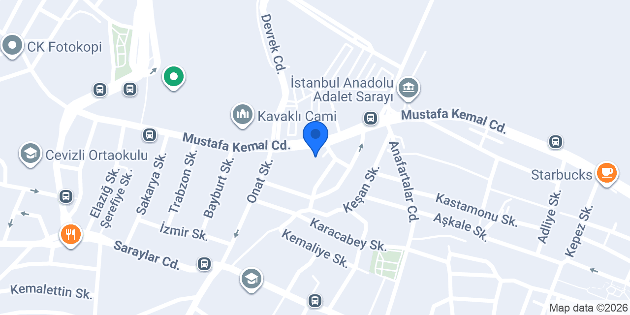 Maxoffice Kartal konumu