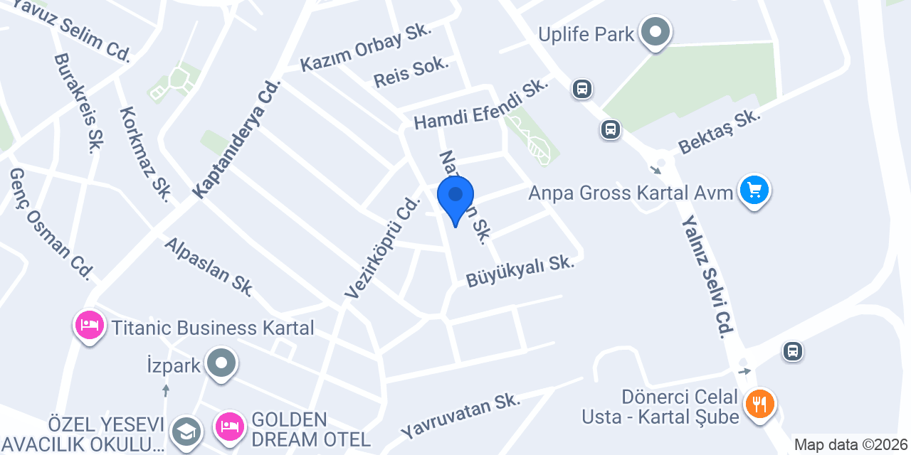 Coşar Ticaret konumu