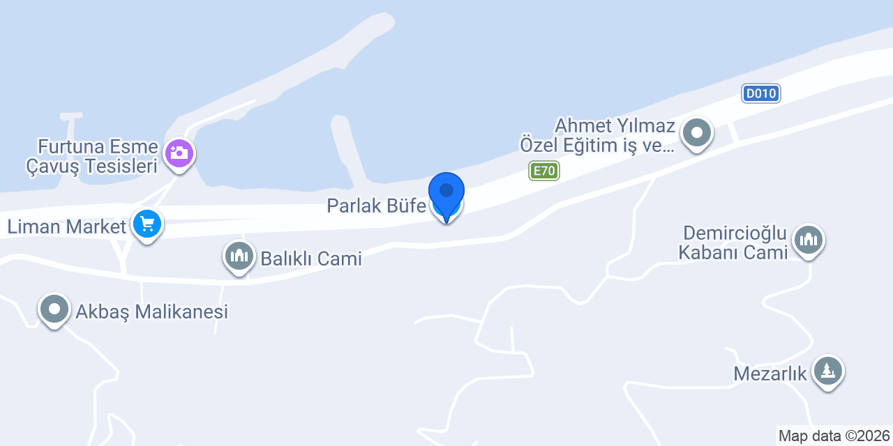 Parlak Büfe konumu
