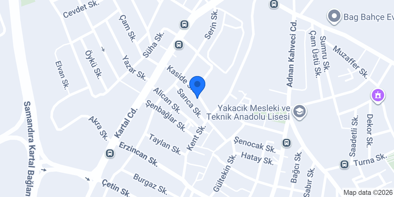 Akyıldız Ev yemekleri konumu