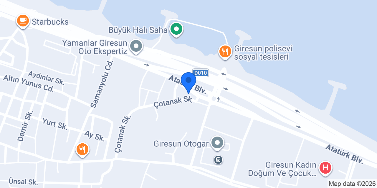 Bozoğlu Lokantası konumu
