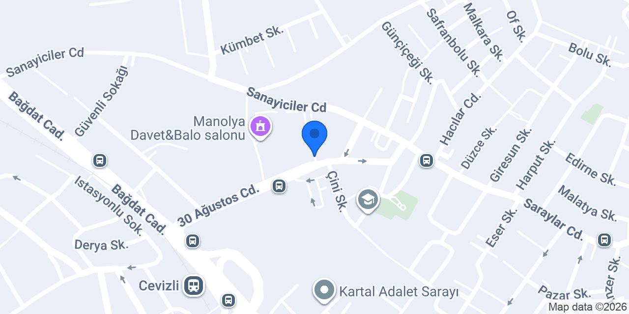 VAZO SUITE konumu