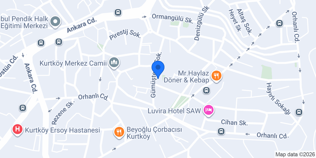 MODA CAR RENTAL konumu