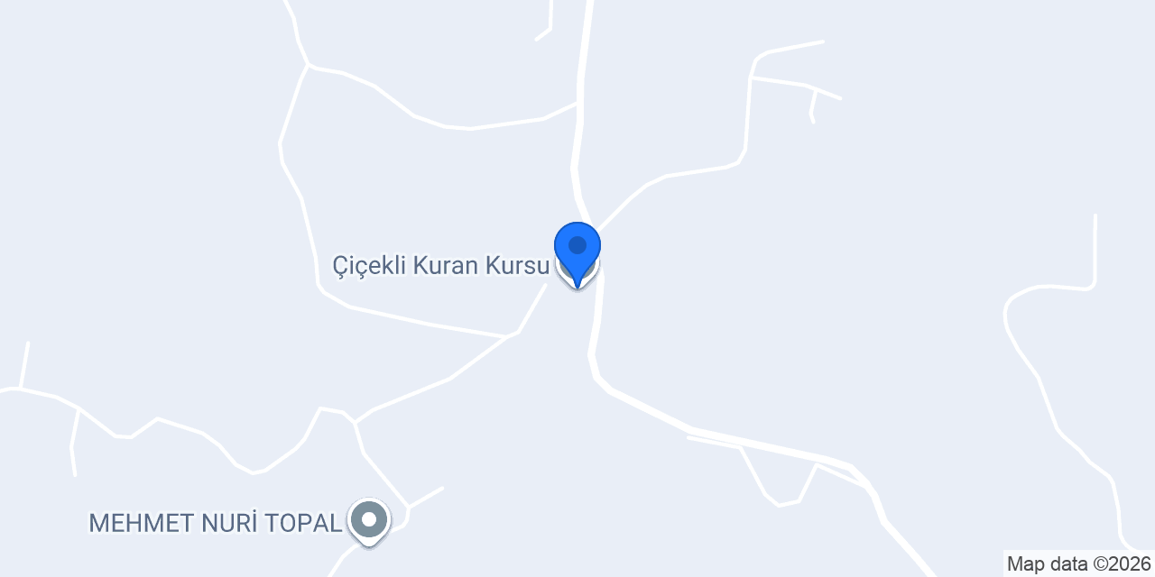 Çiçekli Kuran Kursu konumu