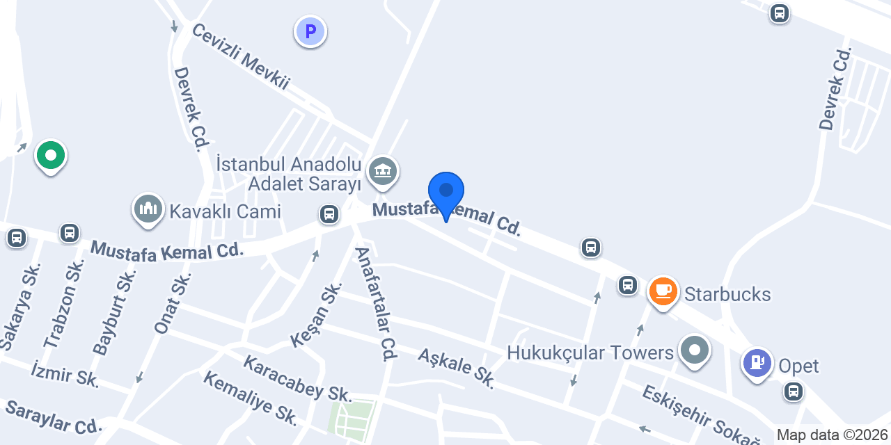 Fi Hukuk Bürosu konumu